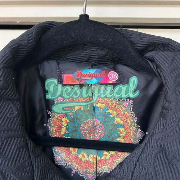 Desigual Long Coat - Picture 7 of 8